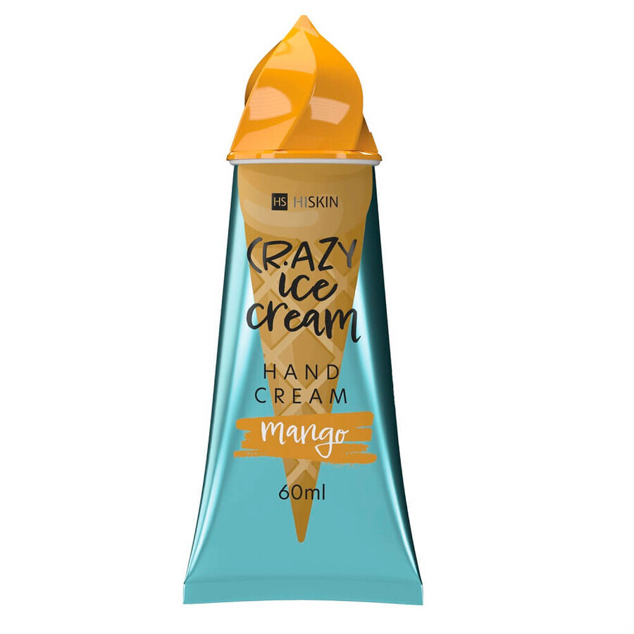 Winkel op HiSkin Crazy Ice Cream Mango Handcrème, 60 ml HiSkin Crazy Ice Cream Mango Handcrème, 60 ml