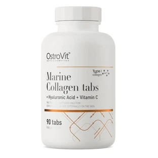 OstroVit Marine Collagen + Hyaluronic Acid + Vitamin C, 90 tablets