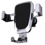 Soporte de gravedad para smartphone en la parrilla plateada (YC08)