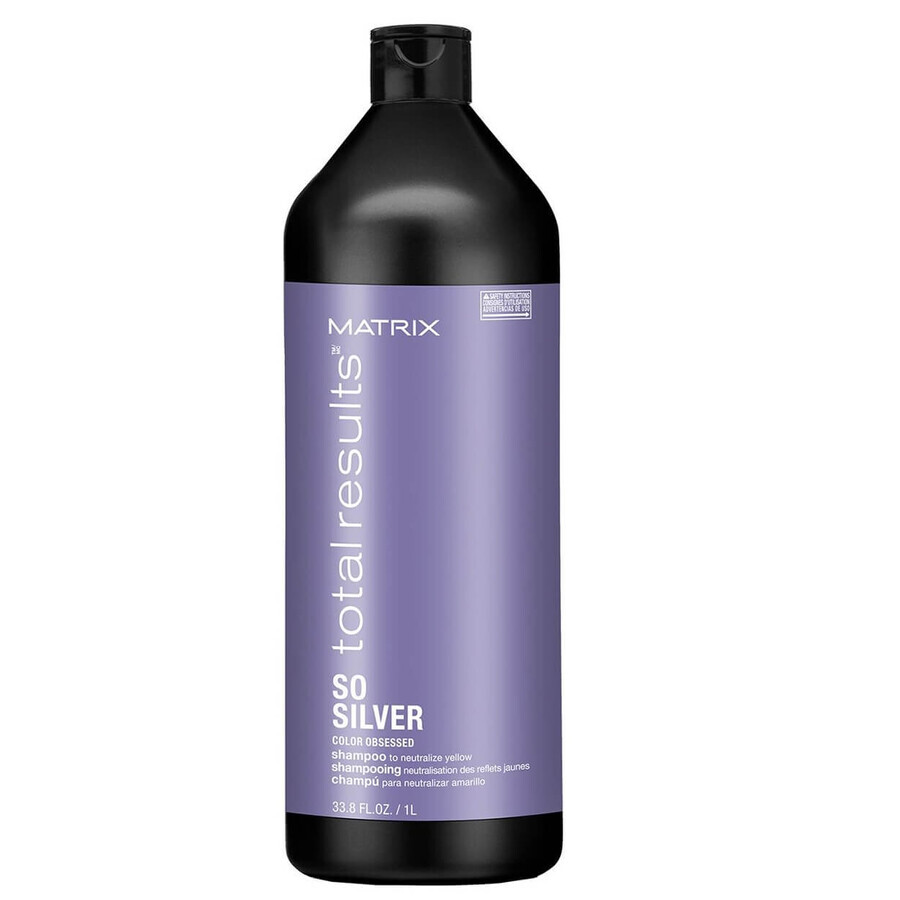 Buy Matrix Total Results So Silver Shampoo to neutralize yellow tones, 1000ml Matrix Total Results So Silver Shampoo to neutralize yellow tones, 1000ml