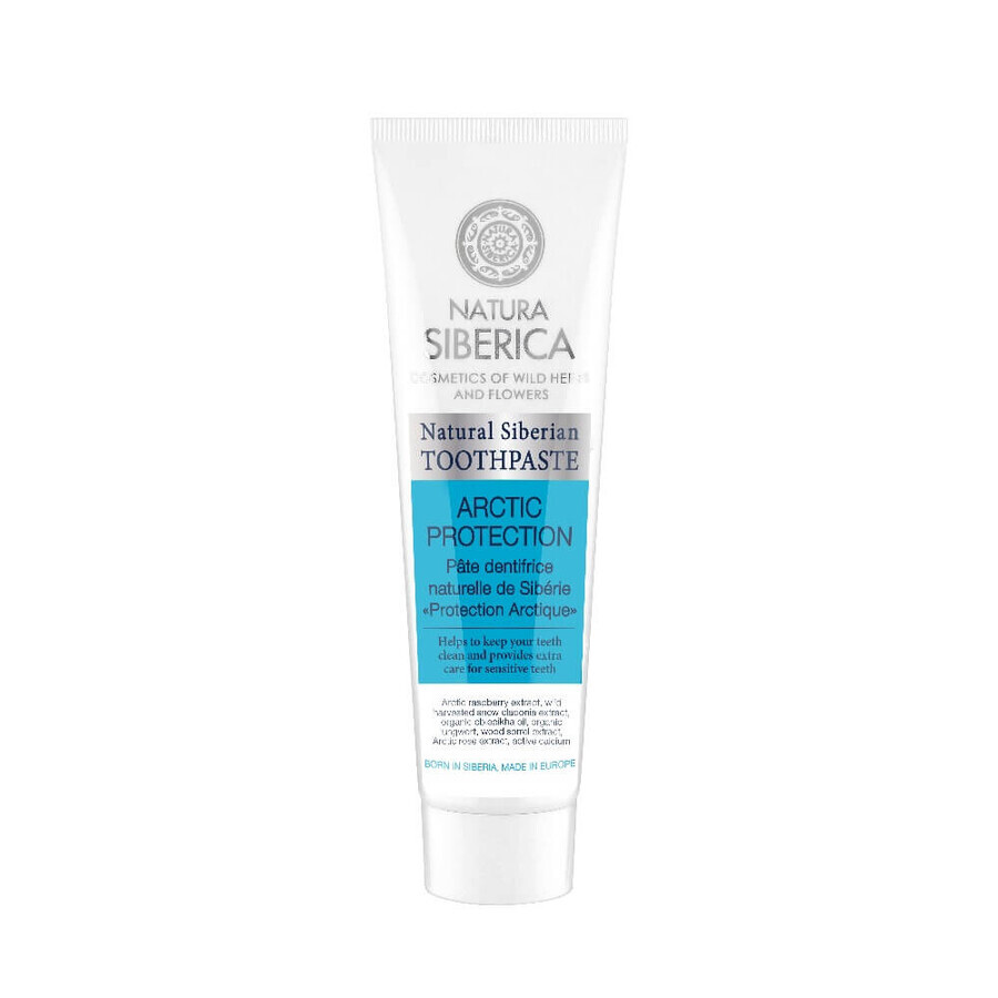 Natura Siberica Dentifrice protecteur pour dents sensibles Arctic Protection, 100g