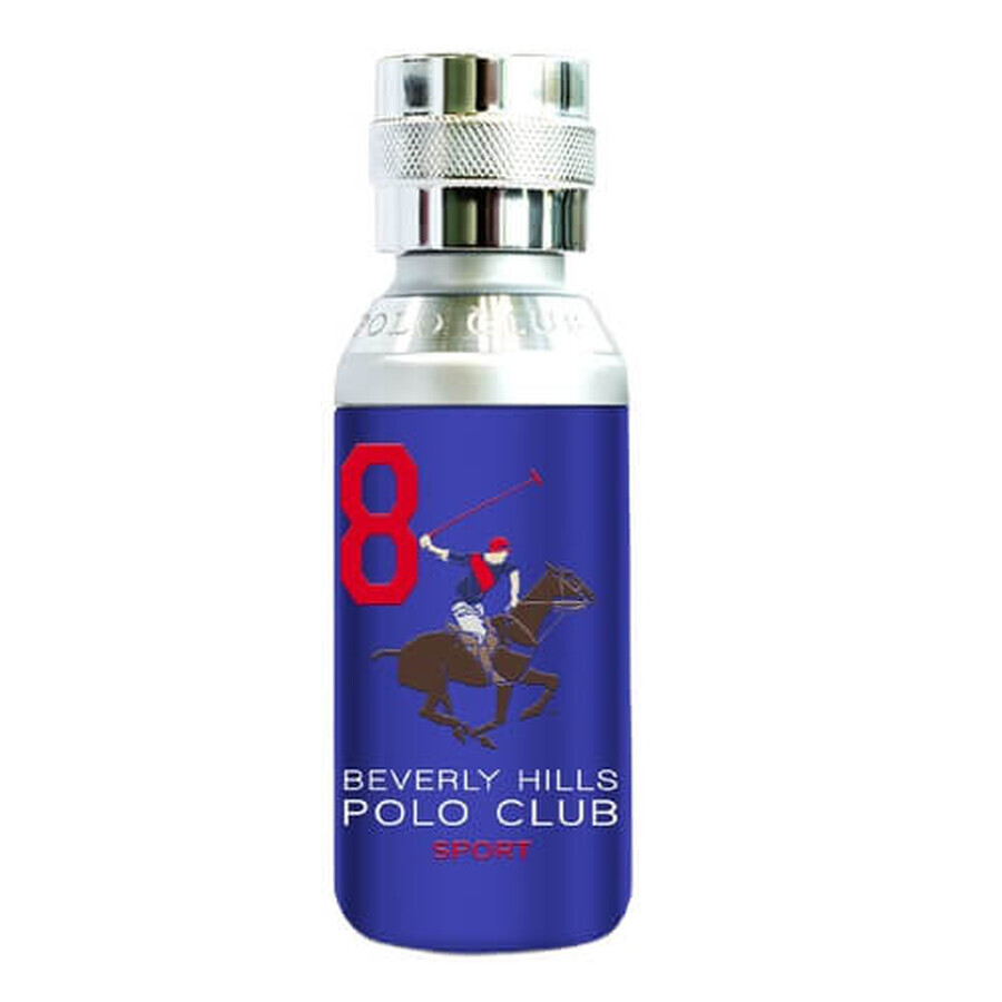 Comprar Agua de Colonia Beverly Hills Polo Club Men Sport Eight, 100 ml Agua de Colonia Beverly Hills Polo Club Men Sport Eight, 100 ml