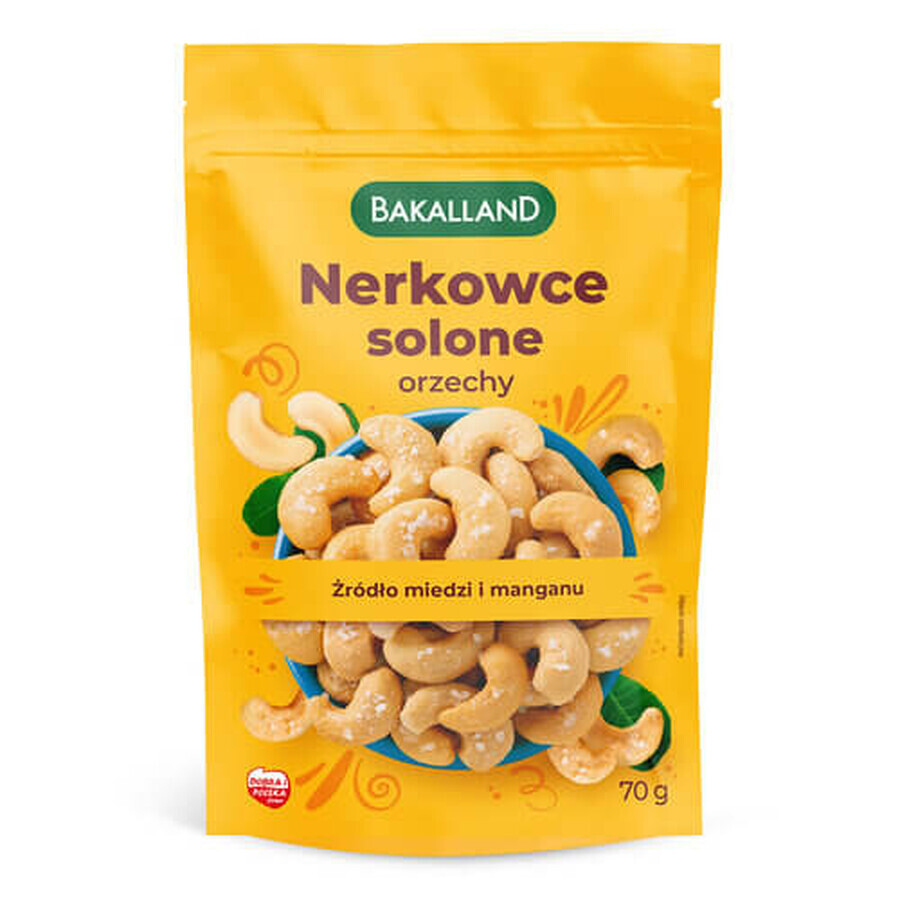 Anacardo Bakalland ligeramente salado 70 g
