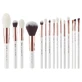 Set de brochas de maquillaje individuales Jessup T222, 15 piezas