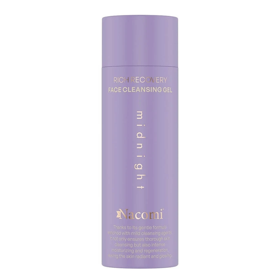 Nacomi Rich Recovery Gel Limpiador de Medianoche, 140 ml