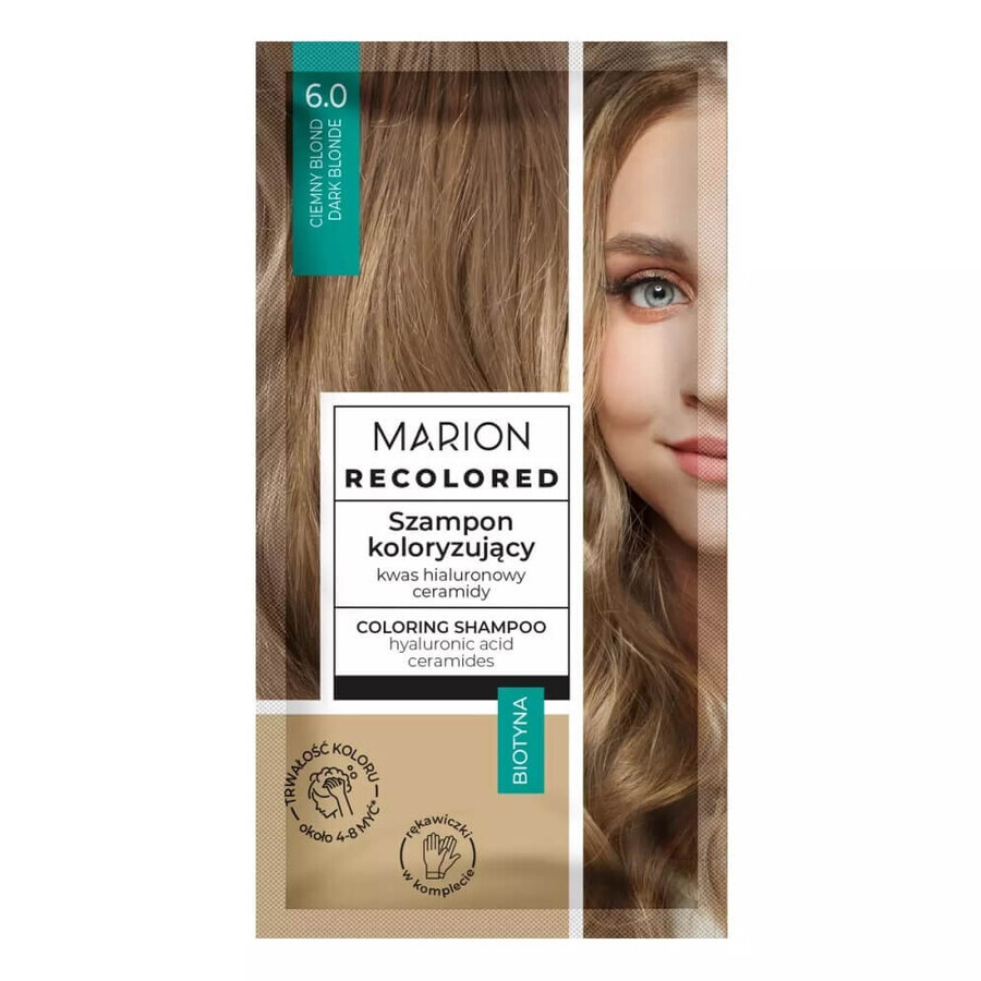 Shop Marion Färbeshampoo Dunkelblond 6.0, 35 ml Marion Färbeshampoo Dunkelblond 6.0, 35 ml