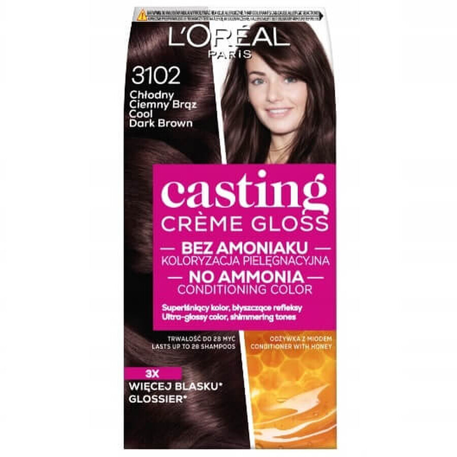 Shop L oreal Casting Farbe 3102 Cool Dark Brown L oreal Casting Farbe 3102 Cool Dark Brown