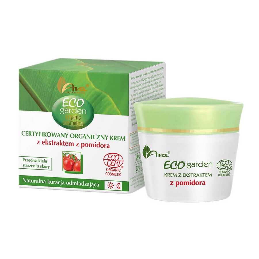 Winkel op AVA Eco Garden Gecertificeerde biologische crème met tomatenextract 40+, 50 ml AVA Eco Garden Gecertificeerde biologische crème met tomatenextract 40+, 50 ml