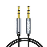 Choetech AUX002 mini jack 3.5mm (male) / mini jack 3.5mm (male) cable 1.2m - black
