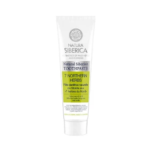 Natura Siberica Natürliche sibirische Zahnpasta 7 Nordische Kräuter, 100g