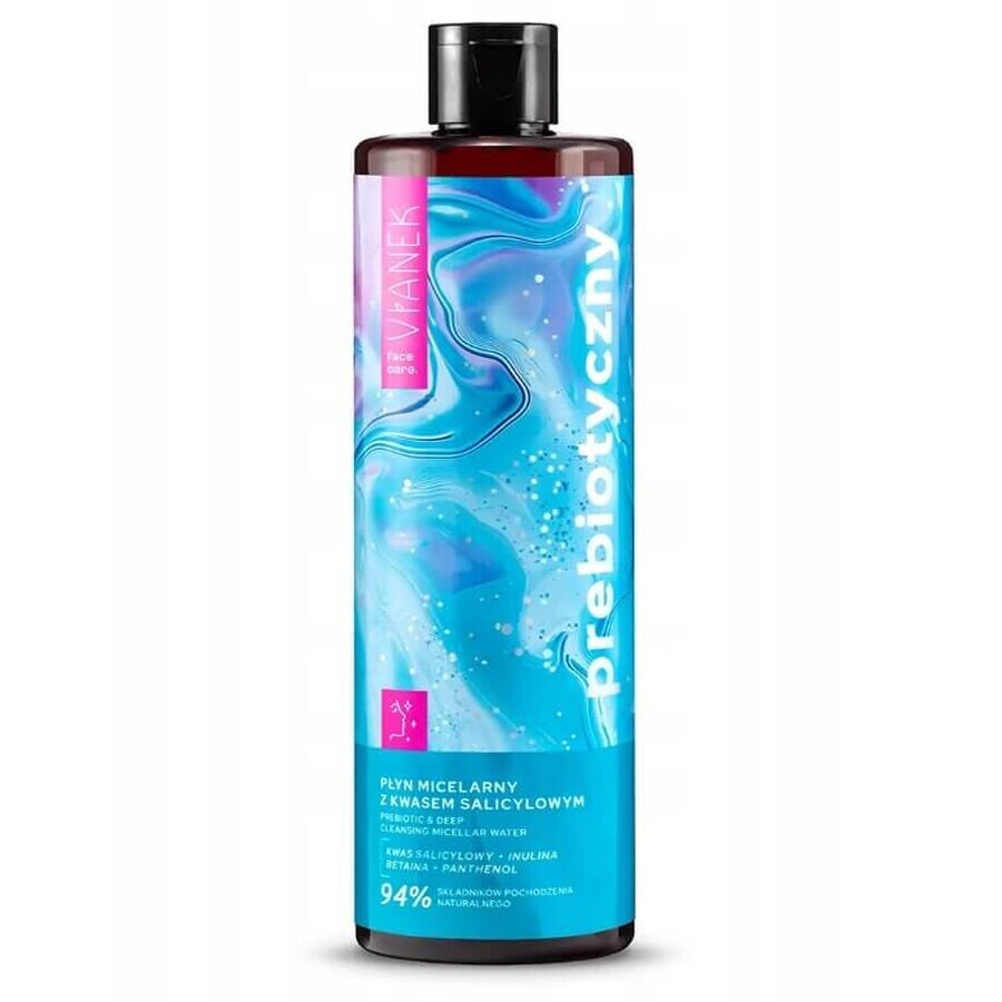 Comprar Vianek Loción Micelar Prebiótica con Ácido Salicílico, 400 ml Vianek Loción Micelar Prebiótica con Ácido Salicílico, 400 ml