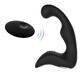 Landy-RTC Remote controlled prostate massager with 9 vibration modes Black