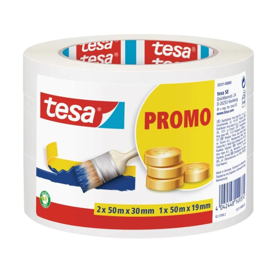 Nastro da pittore Tesa, 3 pezzi