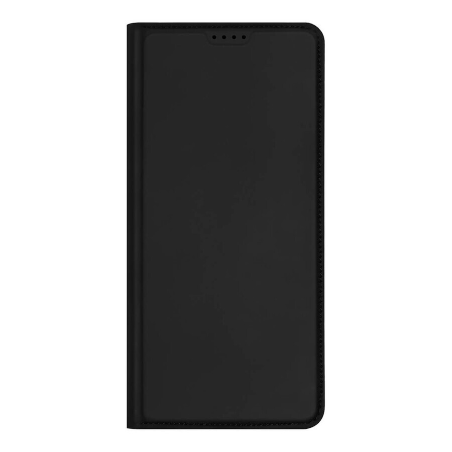 Dux Ducis Skin Pro case Oppo Reno 8 Pro case with flap card wallet stand black