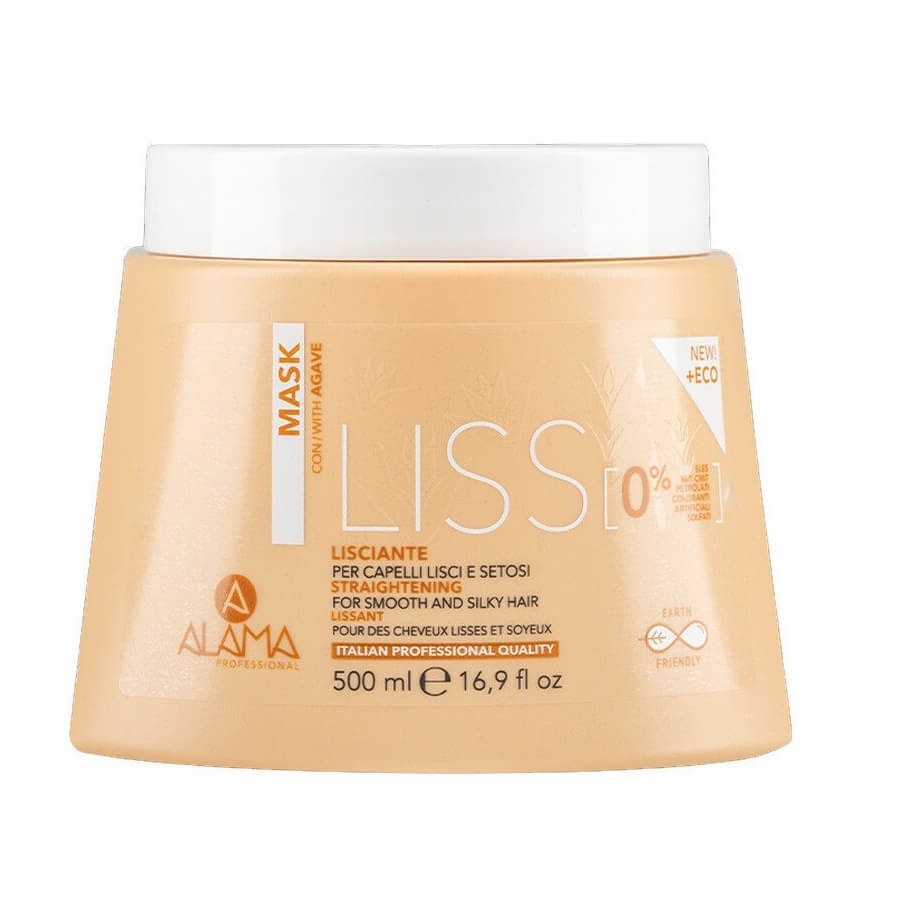 Alama Liss Mascarilla alisante para cabello encrespado, 500 ml