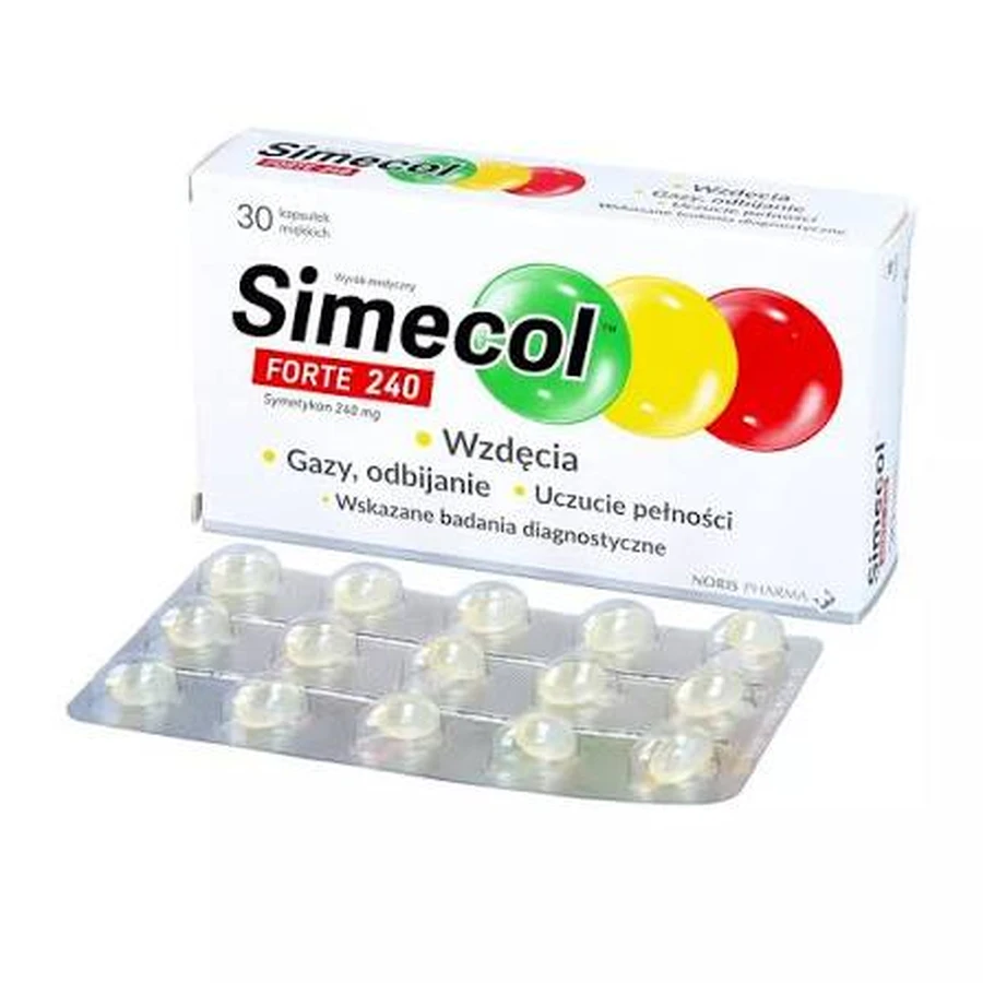 Simecol Forte 240, 30 Kapseln