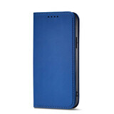 Magnet Card Case Samsung Galaxy S23+ flip cover wallet stand blue