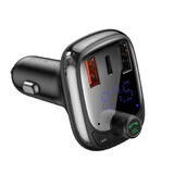 Bluetooth-Sender/Autoladegerät Baseus S-13 (Overseas Edition) - schwarz