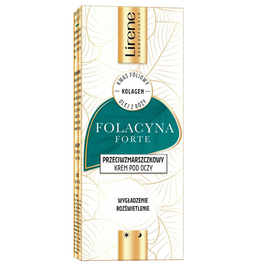 Lirene Crema contorno occhi antirughe, 15 ml