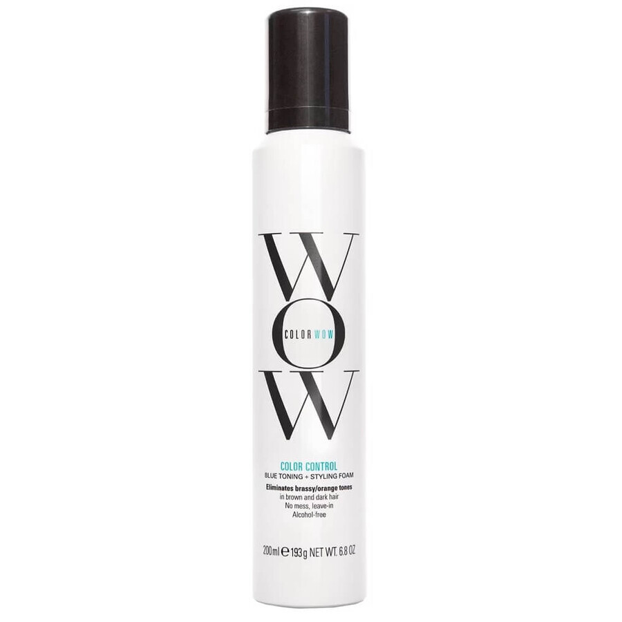 Shop Colour Wow Color Control Blue Toning Foam Haarfarbverstärkender Schaum, 200 ml Colour Wow Color Control Blue Toning Foam Haarfarbverstärkender Schaum, 200 ml