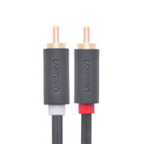 Ugreen AV104 10520 cable de audio 2RCA (macho) / 2RCA (macho) de 5 m - gris