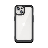 Étui Outer Space renforcé avec cadre flexible pour iPhone 15 - noir