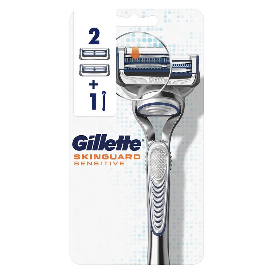 Gillette Skinguard Sensitive Scheerapparaat voor mannen met verwisselbaar mesje