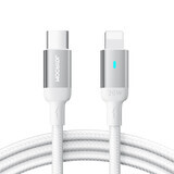 Joyroom Extraordinary Series A10 Lightning / USB-C PD 20W cablu 1,2 m - alb