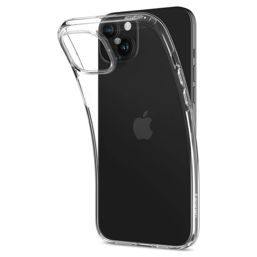 Carcasă Spigen Liquid Crystal pentru iPhone 15 - Transparentă