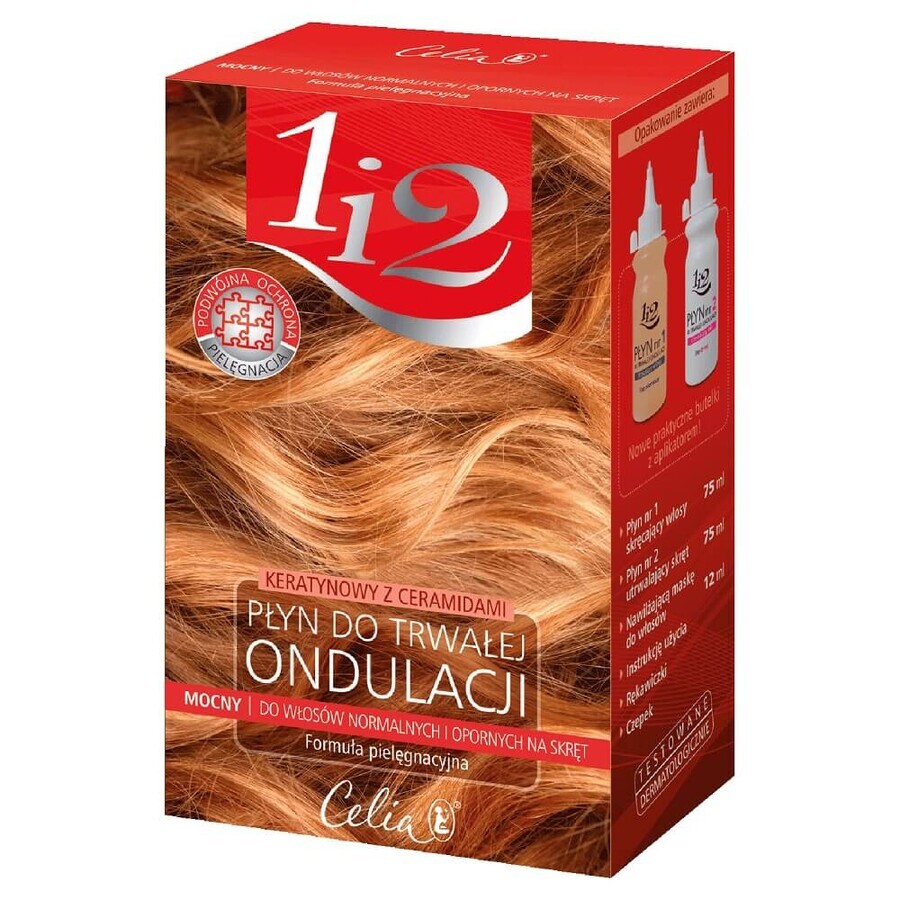 Acquista Celia Celia 1i2 Liquido per onde permanenti cheratina con ceramidi forte, 160 ml Celia Celia 1i2 Liquido per onde permanenti cheratina con ceramidi forte, 160 ml