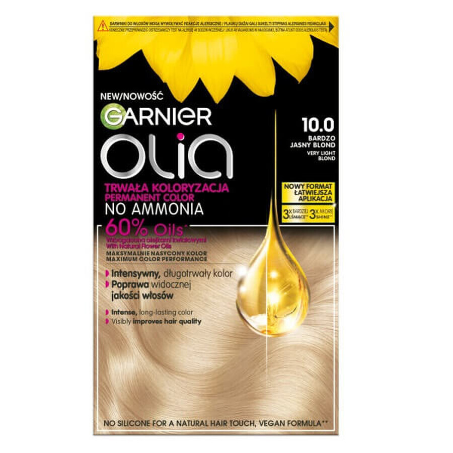 Garnier Olia Hair dye 10.0 Very Light Blonde
