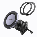 Ugreen LP428 soporte magnético de coche para teléfono a la rejilla del parabrisas - negro