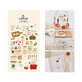 Suatelier baked goods decorative stickers
