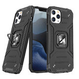 Wozinsky Ring Armor custodia ibrida blindata + supporto magnetico iPhone 13 Pro Max nero