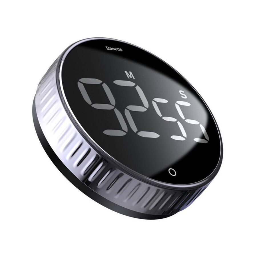 Baseus Heyo timer rotante elettronico nero (ACDJS-01)