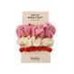 Twisty We Curl Waaay Back Silk hair elastic set, 3 pieces
