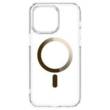 Spigen Ultra Hybrid Mag case met MagSafe voor iPhone 15 Pro - Goud
