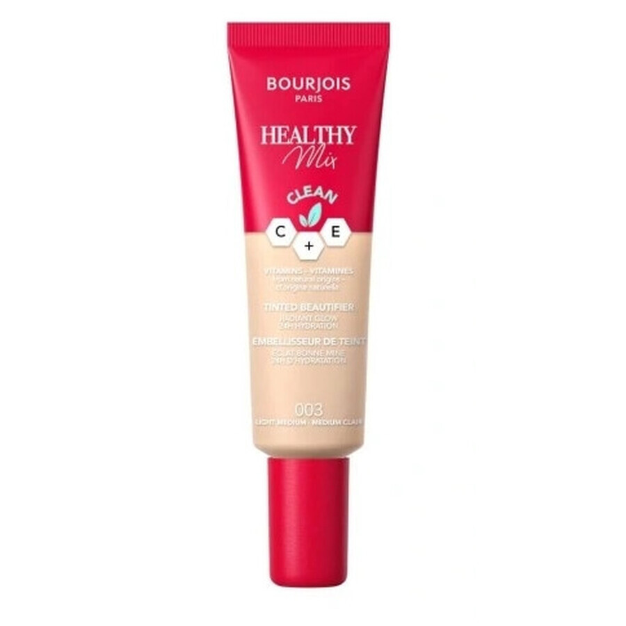 Bourjois Healthy Mix Tinted Beautifier Moisturizing Toning Cream 003 Light Medium, 30ml