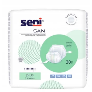 Seni San Anatomical diapers plus, 30 pieces