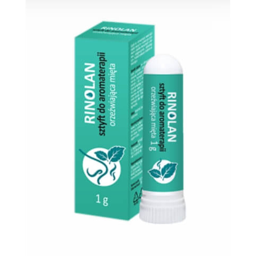 Rinolan Nasal aromatherapy stick refreshing mint, 1 g