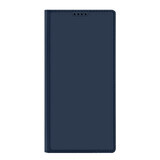 Carcasă Dux Ducis Skin Pro pentru Samsung S24 Ultra cu capac flip - albastru