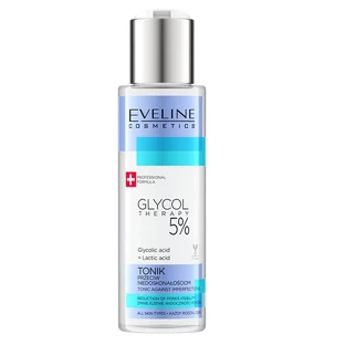 Eveline Glycol Therapy 5%, Tónico contra las imperfecciones, 110 ml