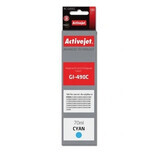 ActiveJet, Ink for Canon AC-G490C (replacement GI-490C) cyan (blue)