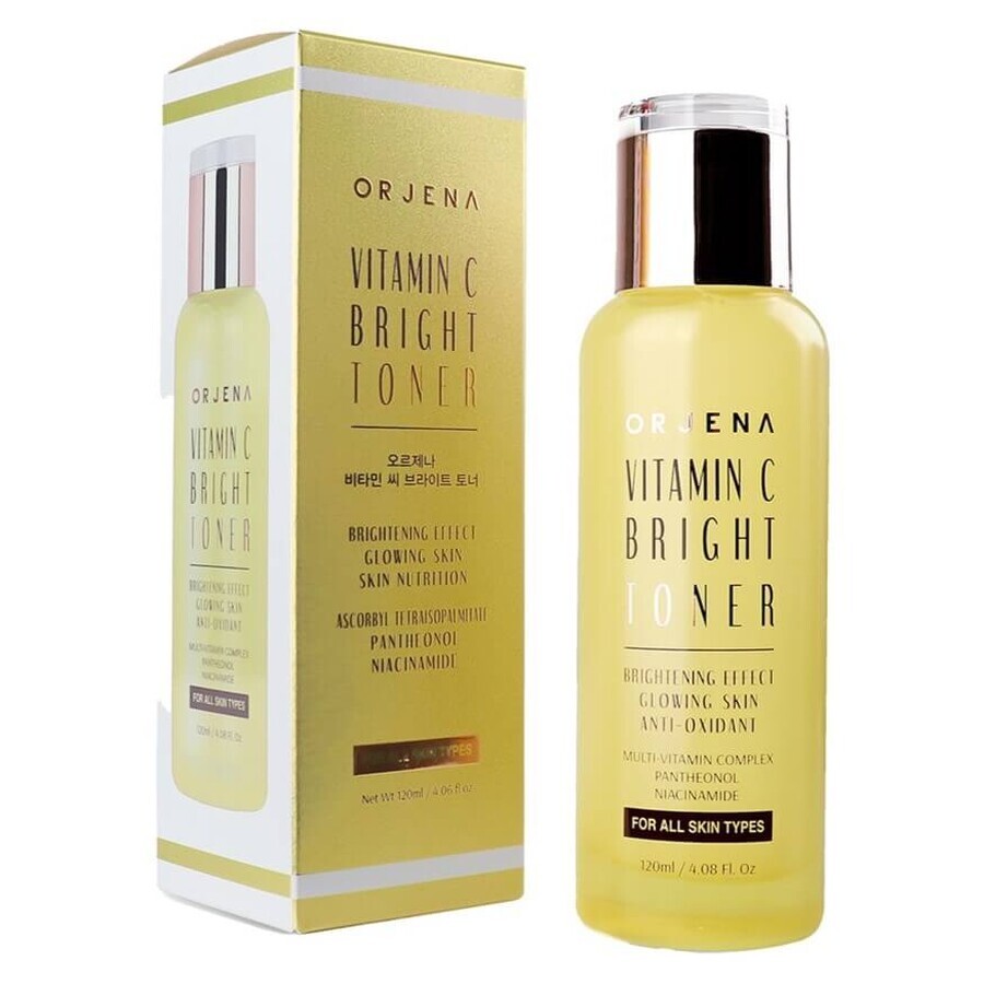 Acquista Orjena Tonico viso illuminante con vitamina C, 120 ml Orjena Tonico viso illuminante con vitamina C, 120 ml