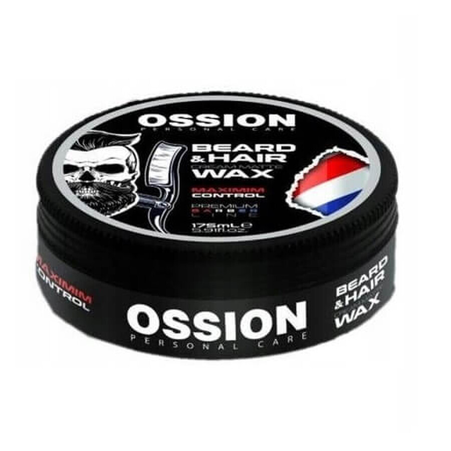 Morfose Ossion Îngrijire personală Ceară mată pentru păr și barbă, 175 ml