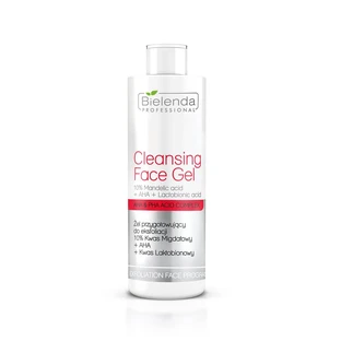 Bielenda Exfoliating Preparatory Gel 10% Mandelic Acid + AHA + Lactobionic Acid, 200 ml.