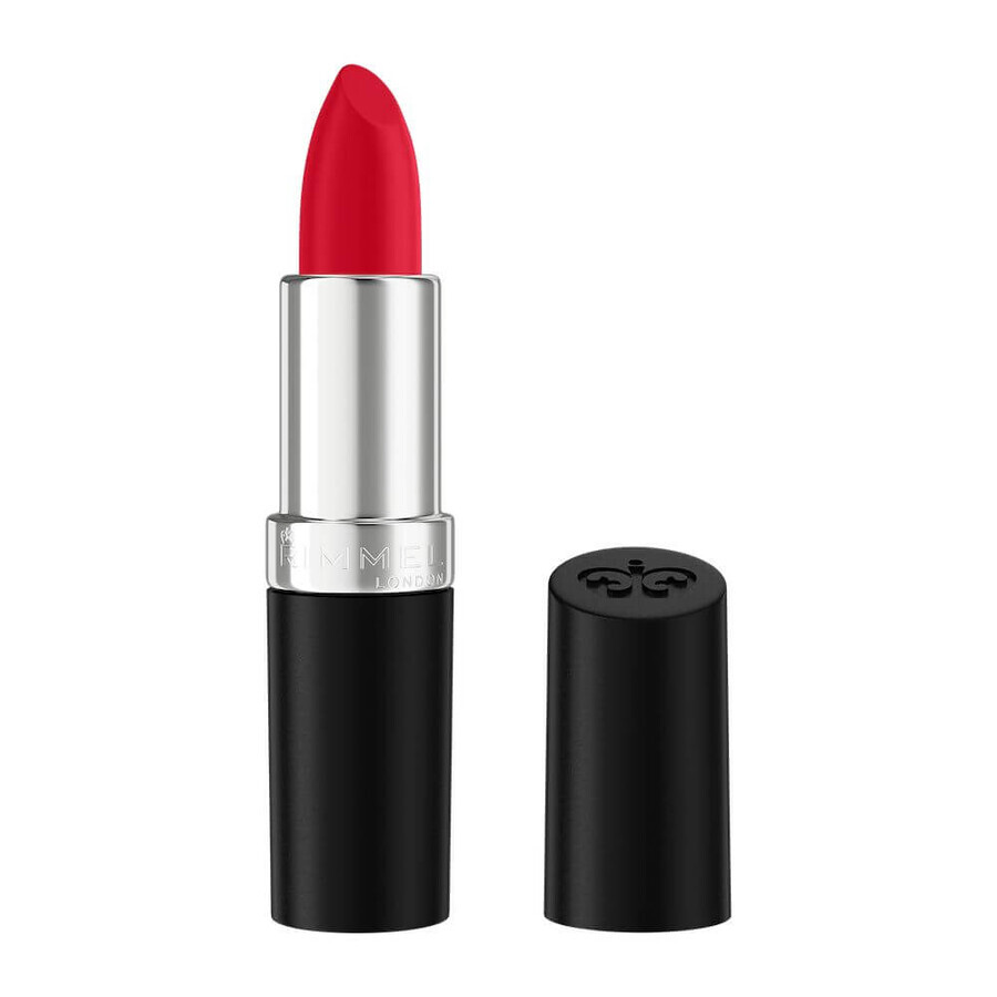 Rimmel Lasting Finish Lipstick Ruj de lungă durată cu vitamine 170 Alarm, 4 g