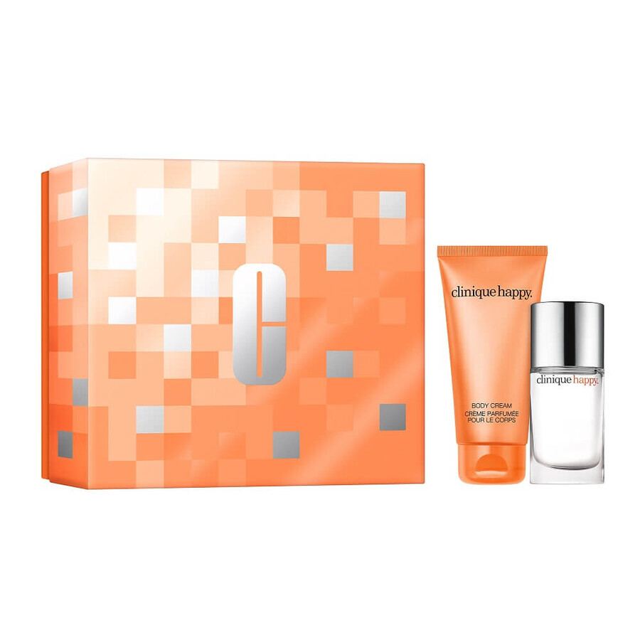 Buy Clinique Happy Set Perfume, 30 ml + Body Cream, 75 ml Clinique Happy Set Perfume, 30 ml + Body Cream, 75 ml