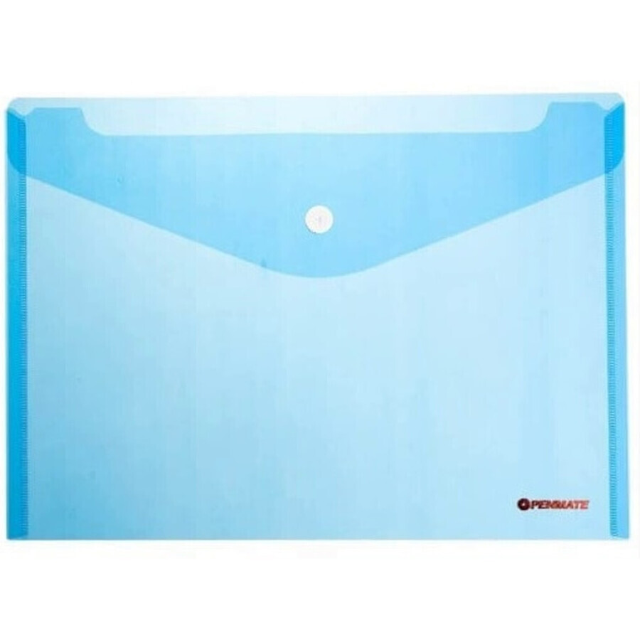 Boutique Enveloppe à pince, bleue A5 Enveloppe à pince, bleue A5