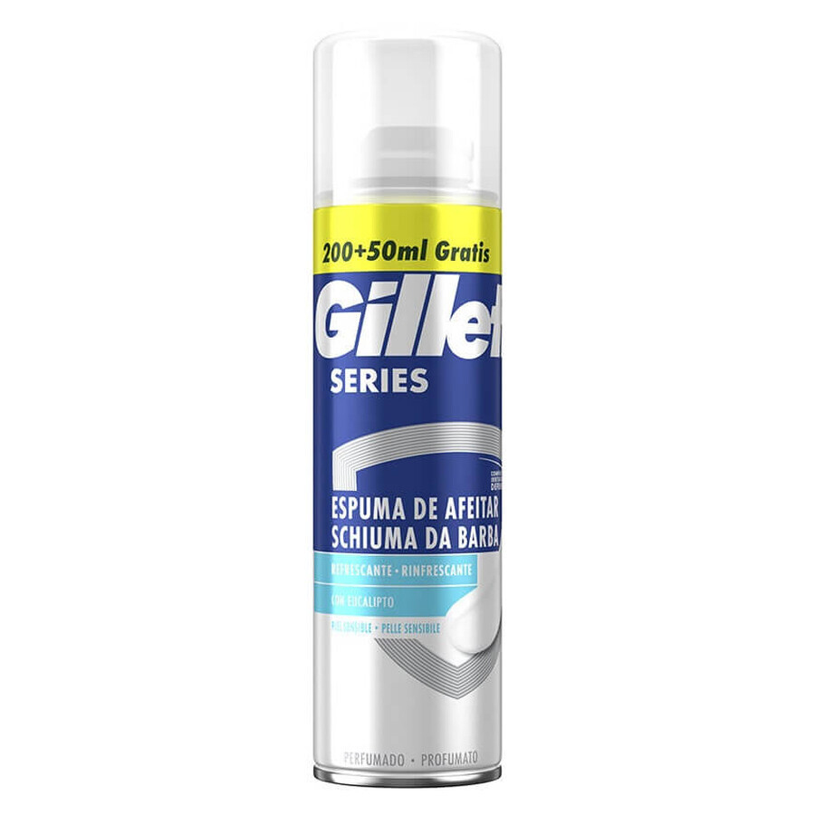 Schiuma da barba Gillette Series Sensitive, 250 ml